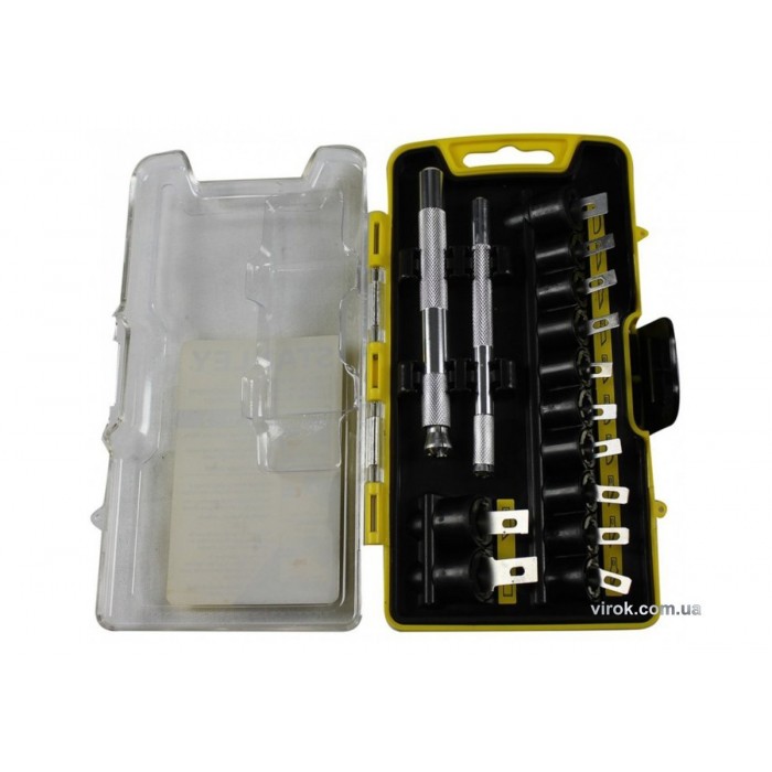 Ножі для облицювальних робіт Stanley 2 шт. і змінні леза- 12 шт. комплект