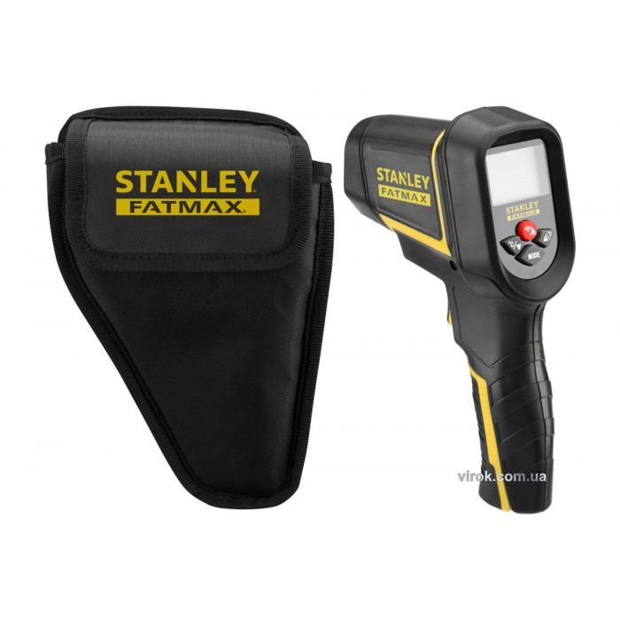 Пірометр інфрачервоний STANLEY з LCD-дисплеєм, діапазон -50°С - +1350°С