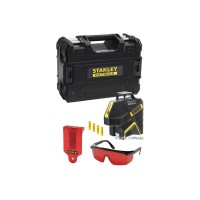 Нівелір лінійний лазерний червоний STANLEY "FatMax" 360°, діапазон- 15 м,точність- 3/6 мм на 10 м DW