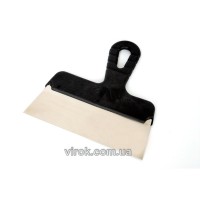 Шпатель малярний VIROK : 200 мм. нержавійка, пластмасова ручка [60]