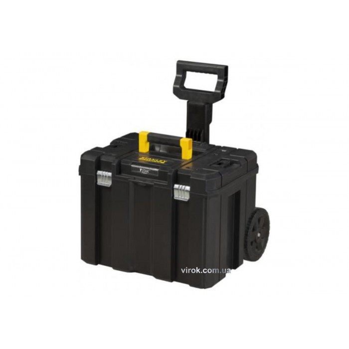 Ящик для інструменту STANLEY "FatMax" TSTAK на 2 колесах і з телескопічною ручкою, 43х 63х 49 см