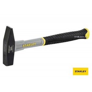 Молоток слюсарний STANLEY "Fiberglass" DIN, зі скловолоконною прогумованою ручкою, m=300 г DW