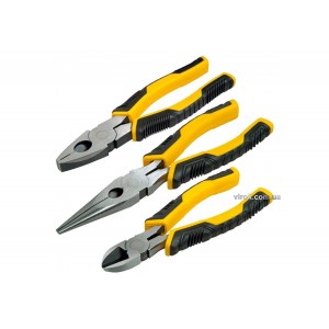 Набір шарнірно-губцевих інструментів STANLEY "DynaGrip" 3 шт