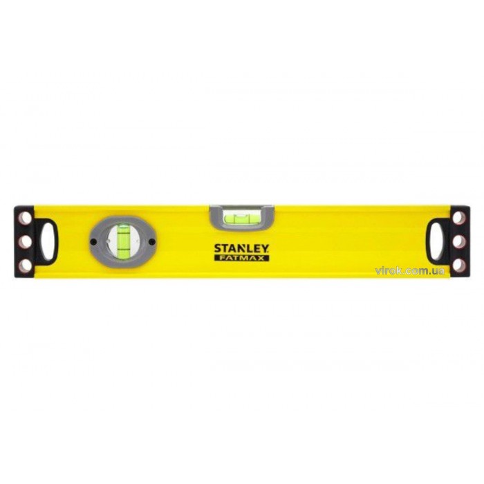 Рівень STANLEY "FatMax" : L= 40 см, 2 капсули, алюмінієвий корпус