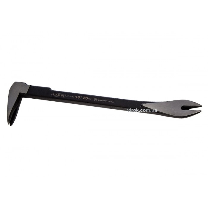 Лом - цвяходер STANLEY "Precision Claw Bar" кований, l=25 см