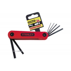 Шестигранник STANLEY 7 шт. складені в 1 корпус, (1.5-2-2.5-3-4-5-6 мм)