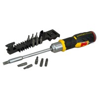 Викрутка реверсивна STANLEY "FatMax" : тріщатка, пістолетна ручка, підсвітка 12 (Набір/Шт)