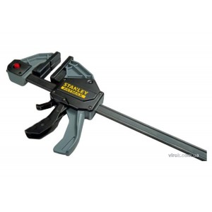 Струбцина самозатискна зі спусковим механізмом Stanley FatMax "L"  l=450 мм; сила стиску- 135 кг