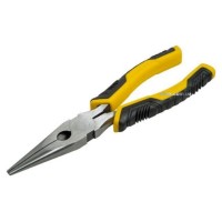 Щипці подовжені, тонкі "Stanley"; l= 150 мм