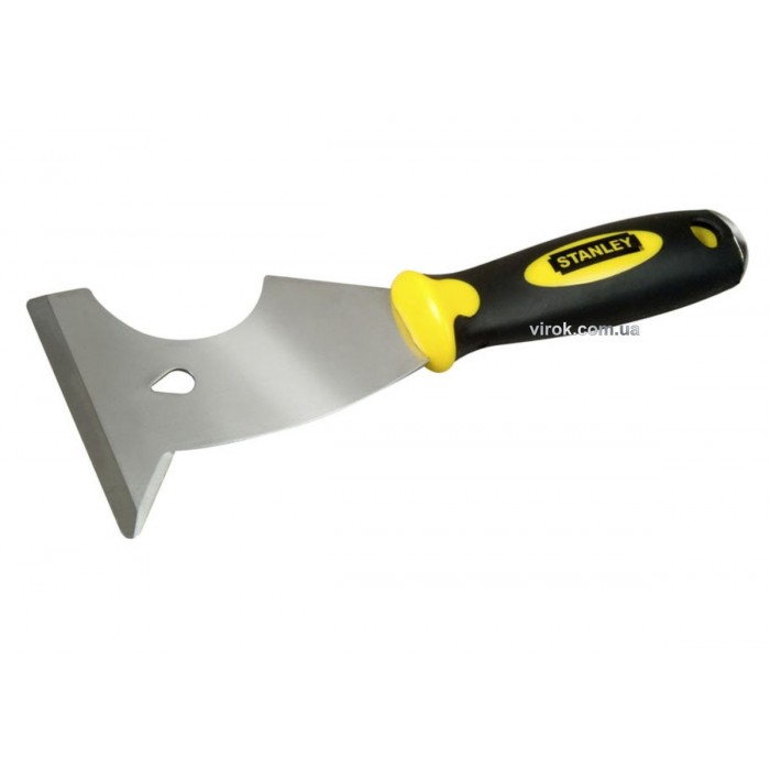 Шпатель-скребок універсальний STANLEY "6 in 1 Paint Tool" : 76 мм. L= 224 мм.