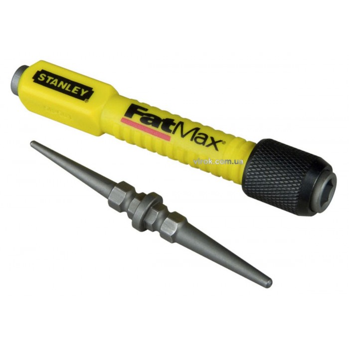 Добійник "FatMax Interchangeable Nail Set" : переставни 2-стор. наконечник Ø= 0,8-1,6 мм, L= 76 мм