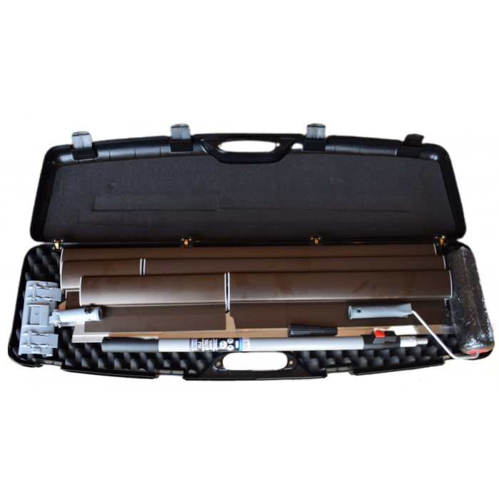 Набір шпателів TYTAN 250,400,600,800,1000мм,валик ,тримач .телескоп.ручка 0,8-1,4м ,у валізі