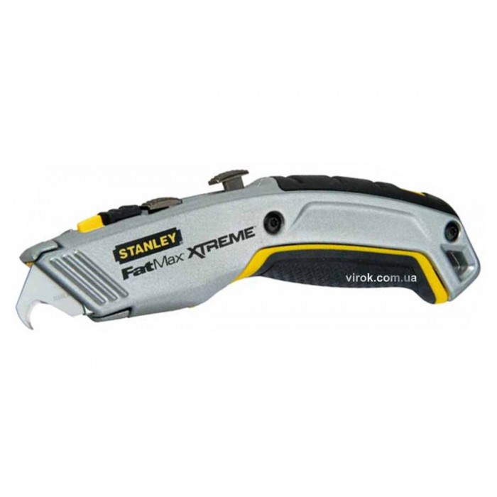 Ніж STANLEY "FatMax PRO" : з 2-ма висувними трапецевидними лезами, L= 180 мм
