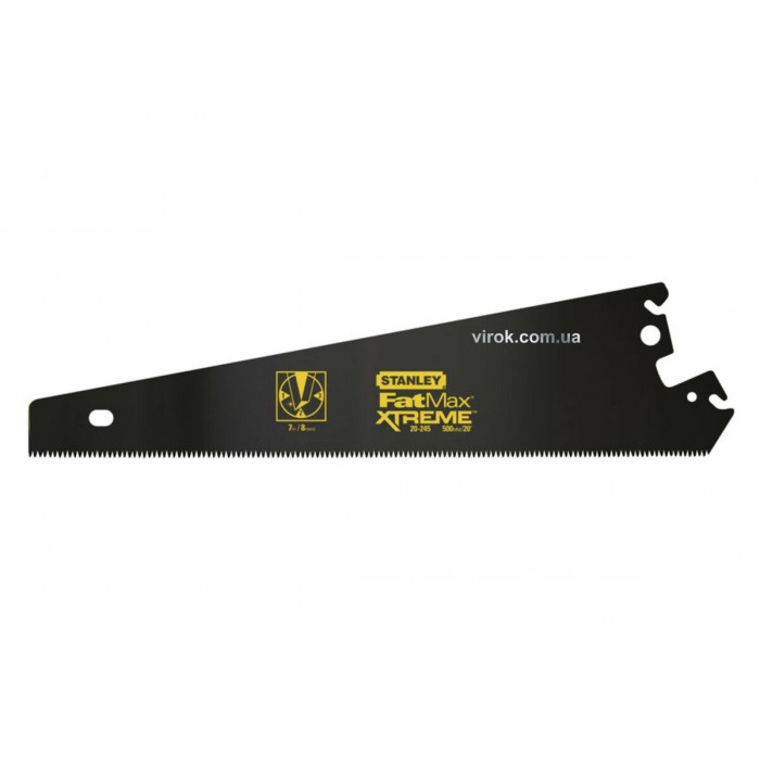 Полотно для ножівки STANLEY "FatMax Xtreme" : L= 500 мм, 7 зуб/1", тефлонове покриття "Blade Armor"