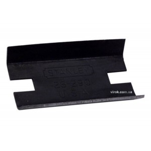 Лезо запасне високоміцне 2-сторон. STANLEY для скребка 0-28-619; l= 64 мм
