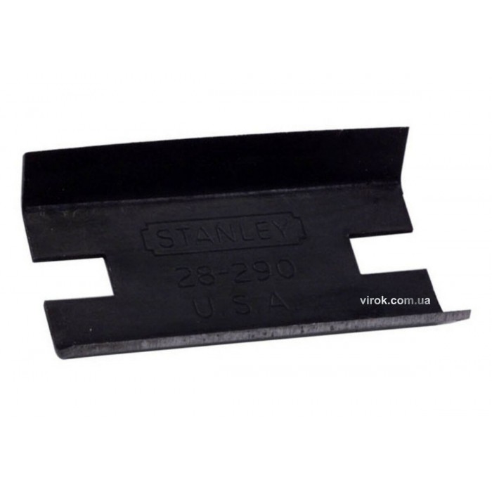 Лезо запасне високоміцне 2-сторон. STANLEY для скребка 0-28-619; l= 64 мм