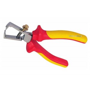 Щипці для зняття ізоляції діелектричні ізольвані STANLEY "MaxSteel" : L=170 мм, корпус VDE до DW