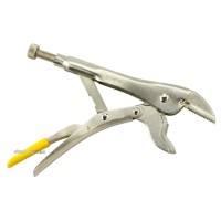 Кліщі затискні STANLEY з фіксатором і V-подібними губками, l= 225 мм