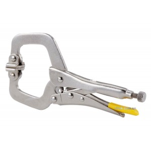 Кліщі затискні STANLEY з фіксатором С-подібний, l= 185 мм