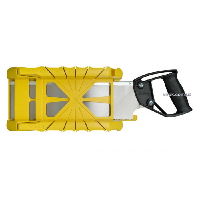 Стусло з АБС-пластика з ножовкою STANLEY; 350х 143х 95 мм