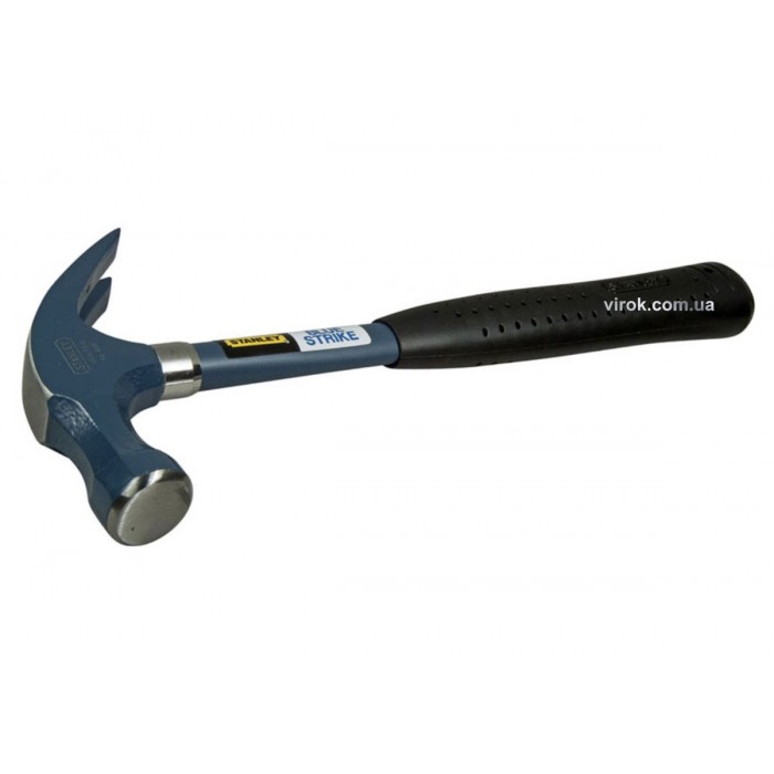 Молоток столярний STANLEY "Bluestrike Curve Claw", m=570 г, L=325 мм