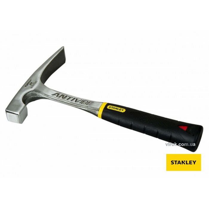 Молоток муляра STANLEY "FatMax AntiVibe" : m= 570 г, сталева ергономічна ручка