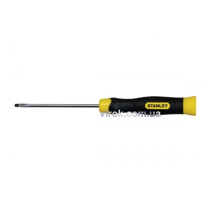 Викрутка плоска STANLEY "Cushion Grip" : шліц SL8 х 150 мм