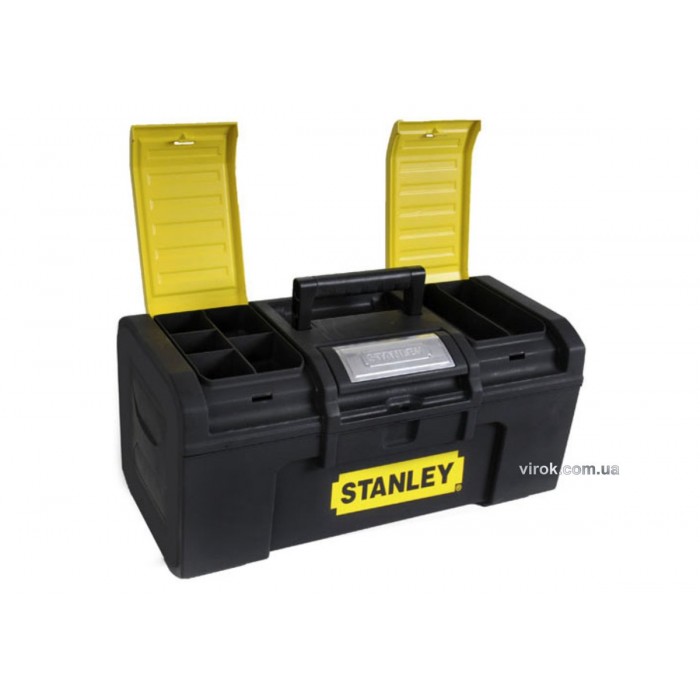 Ящик для інструменту 19" пластмасовий "Stanley Line Toolbox"; 48,6 x 26,6 x 23,6 см
