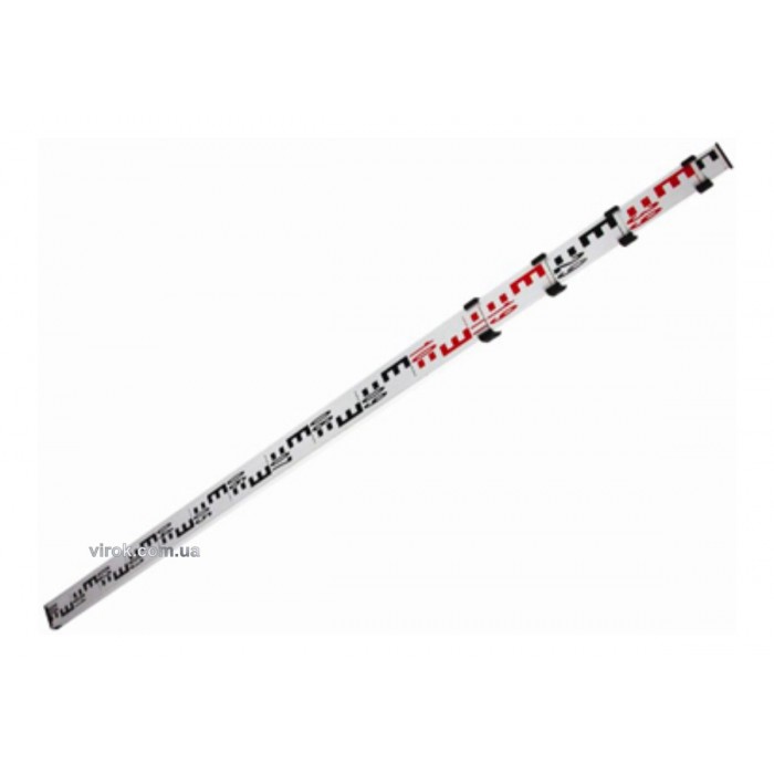 Рейка нівелірна STANLEY телескоп. 5-секційна, алюмінієва; l= 5 м