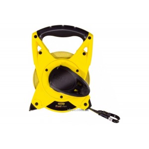 Стрічка скловолоконна з метричною шкалою l= 60 м, W= 19 мм Stanley, ручне змотування DW