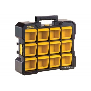 Органайзер STANLEY "FatMax" з 12 знімними комірками, макс. вага- 7 кг, 450х 356х 105 мм