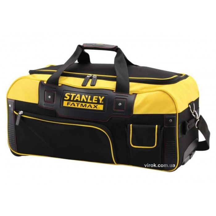 Сумка для інструменту STANLEY "FatMax" на 3 колесах і з телескопічною ручкою, 67х 31х 30 см