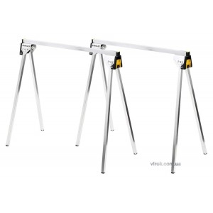 Стійки розкладні STANLEY: робоча висота- 85 см, навантаження- 340 кг, 74 х 42 см, 2 шт