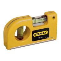 Рівень кишеньковий STANLEY : L= 8,7 мм, 2 капсули
