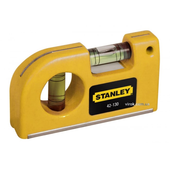 Рівень кишеньковий STANLEY : L= 8,7 мм, 2 капсули