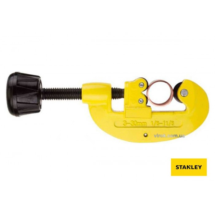 Труборіз з регулятором STANLEY : Ø= 3 - 30 мм
