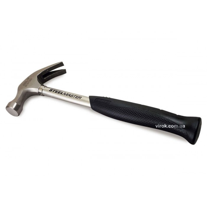 Молоток столярний STANLEY "Steelmaster Curve Claw" : M= 570 г, L= 335 мм, сталева ручка