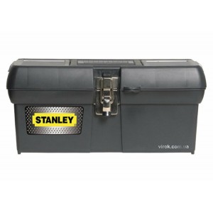 Ящик для інструменту STANLEY : органайзер, металеві замки, М= 400x209x183 мм.