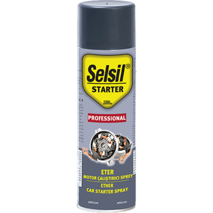 Спрей швидкий запуск SELSIL ефірний 200 мл.  для у двигуна(DW)