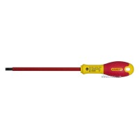Викрутка плоска діелектрична ізольвана STANLEY "FatMax" : шліц SL5,5 х 150 мм, корпус VDE до 1000V