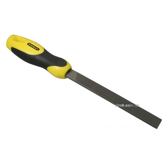 Напильник слюсарний STANLEY : L= 150 мм. плоский з личковою насічкою