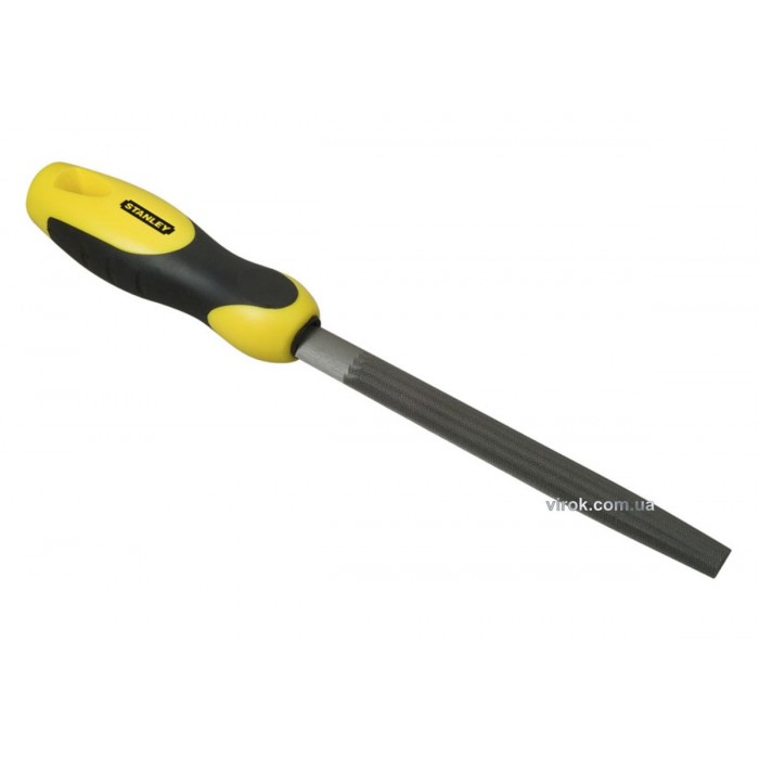 Напильник слюсарний STANLEY : L= 150 мм. півкруглий з драчовою насічкою
