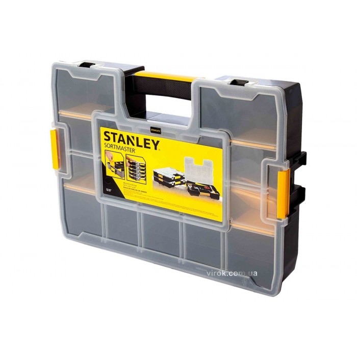 Органайзер STANLEY пластмасовий з переставними перегородками 43х9х33 см