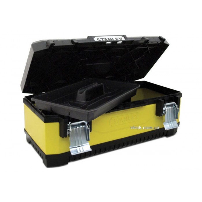 Ящик для інструменту STANLEY : 66,2х29,3х22,2 см, металопластмасовий