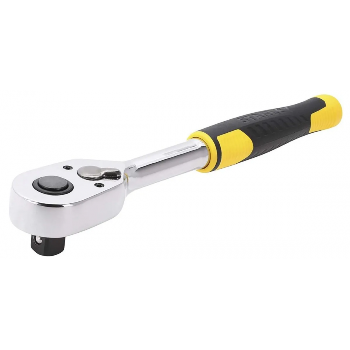 Тріщатка STANLEY : квадрат 1/2", 72 Зубці. крок 5°, швидковстановна.