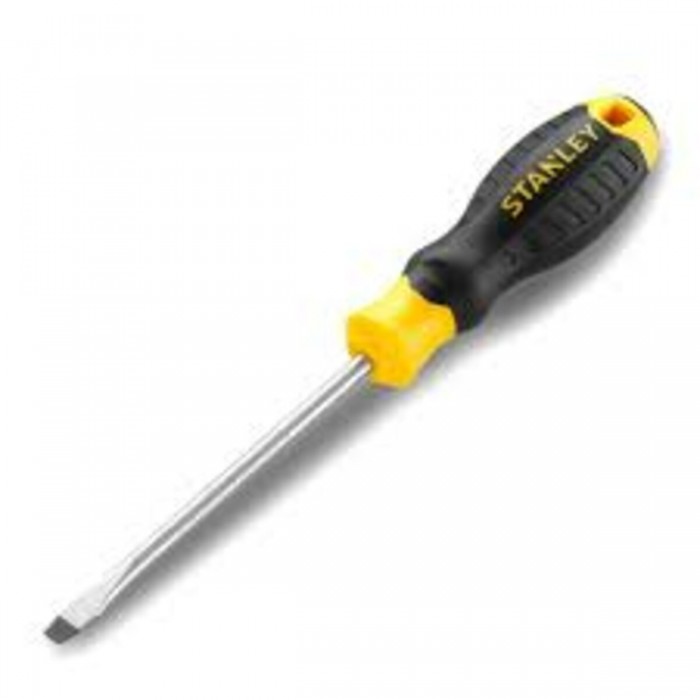 Викрутка плоска STANLEY "Cushion Grip" S/D FLARED: 5.5 X 100MM