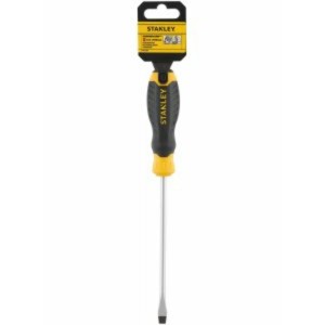 Викрутка плоска STANLEY "Cushion Grip" S/D FLARED: 6.5 X 150MM