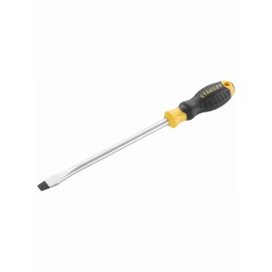Викрутка плоска STANLEY "Cushion Grip" S/D FLARED: 10 X 200MM