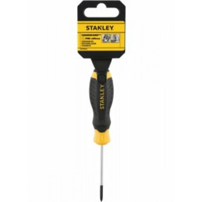 Викрутка хрестова STANLEY "Cushion Grip" S/D "Philips": PH0 X 60MM