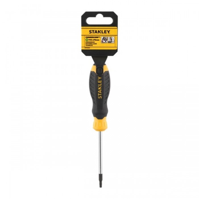 Викрутка зіркова STANLEY "CushionGrip" S/D "TORX" Т15 x 75 мм